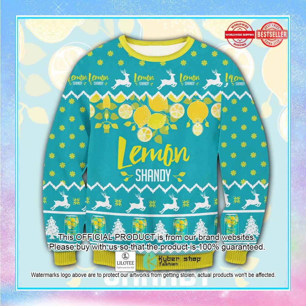 grizzly paw lemon shandy chrismtas sweater 1 876