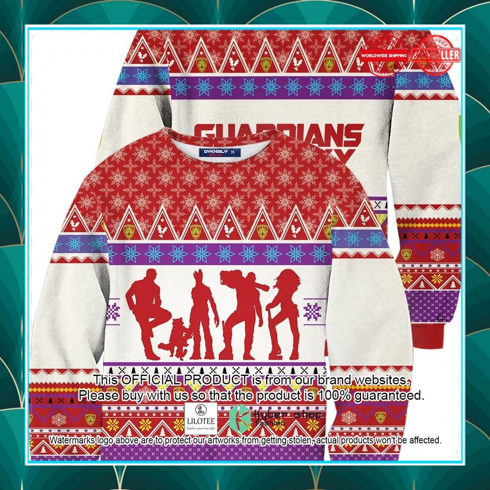 guardians of the christmas galaxy ugly sweater 1 141