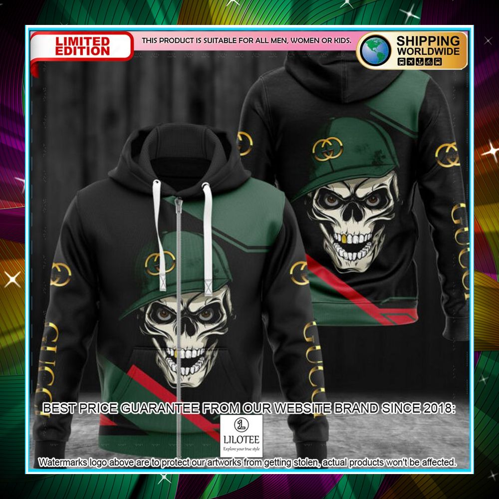 gucci skull zip hoodie 1 488
