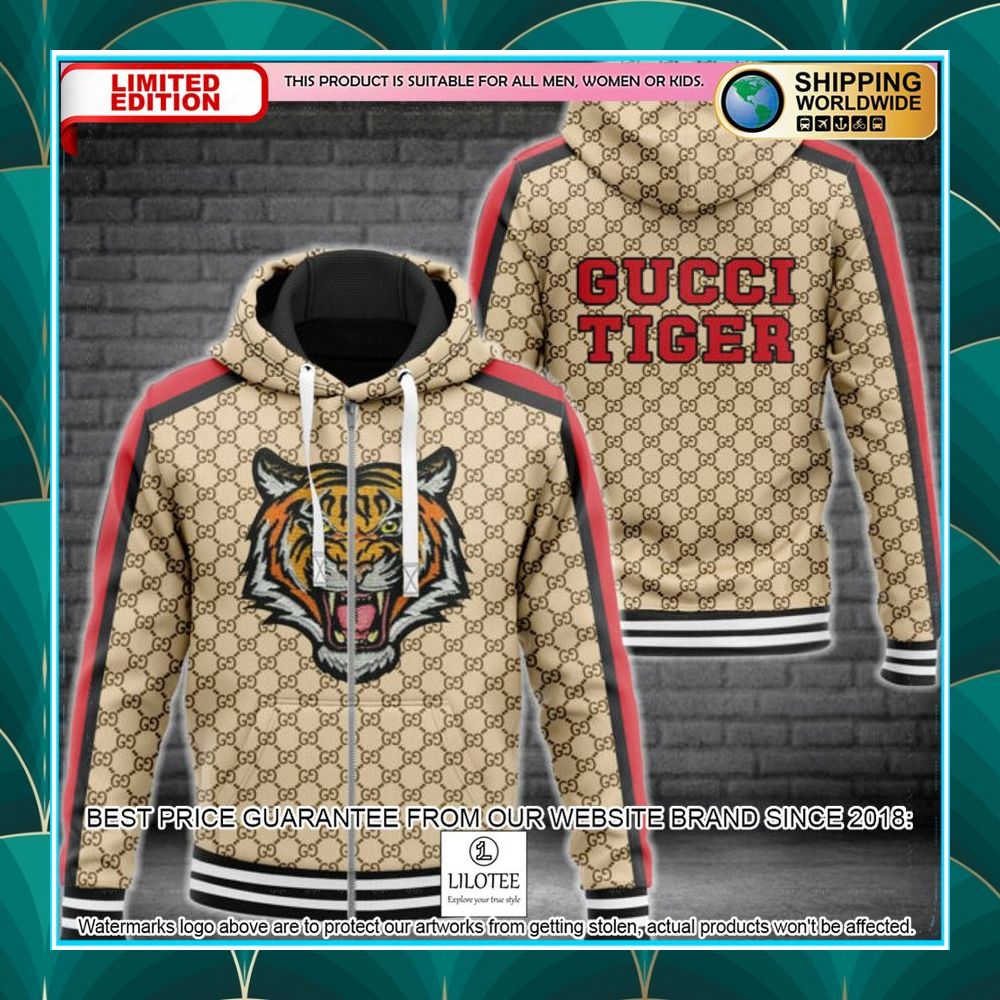 gucci tiger zip hoodie 1 645
