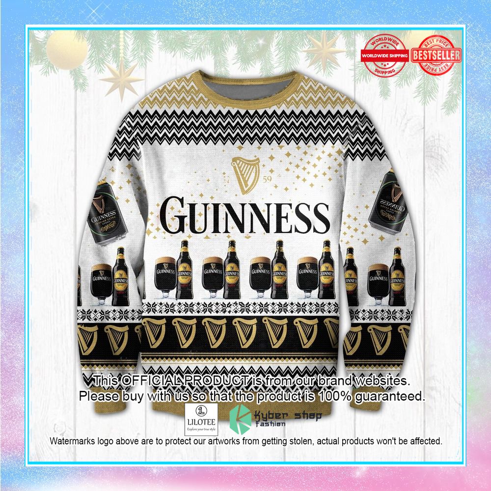 guinness 1759 beer ugly christmas sweater 1 253