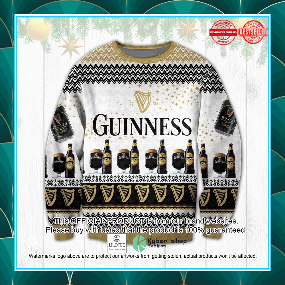 guinness 1759 beer ugly christmas sweater 1 873