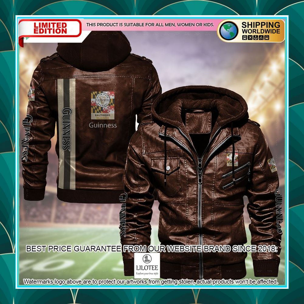 guinness baltimore blonde leather jacket 1 124