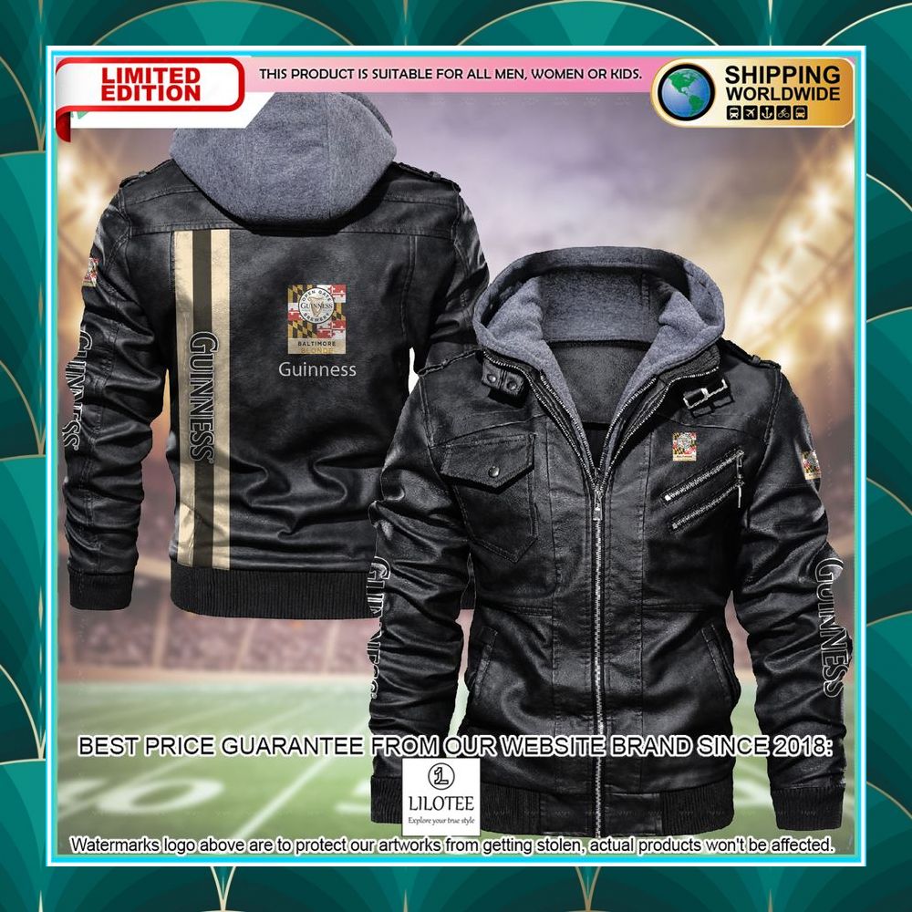 guinness baltimore blonde leather jacket 2 185
