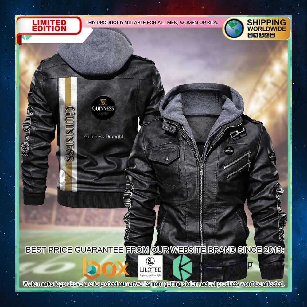 guinness draught leather jacket 1 409