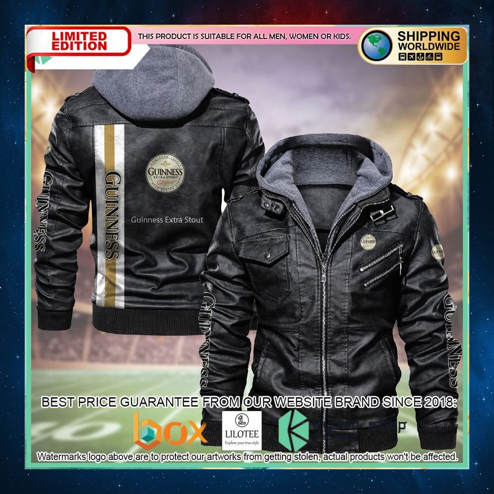 guinness extra stout leather jacket 1 388