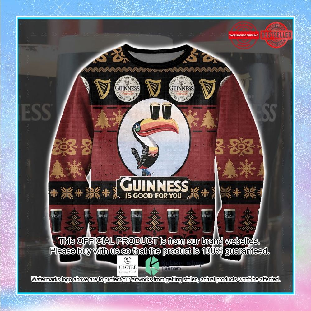 guinness ugly christmas sweater 1 707
