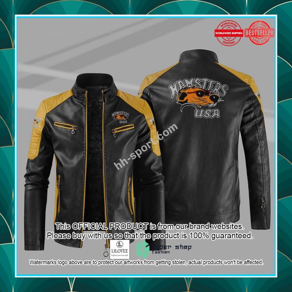 hamsters motorcycle club motor leather jacket 4 469