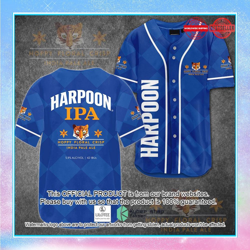 harpoon baseball jersey 1 925