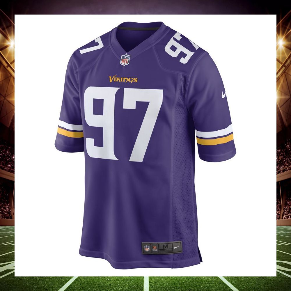 harrison phillips minnesota vikings purple football jersey 2 841