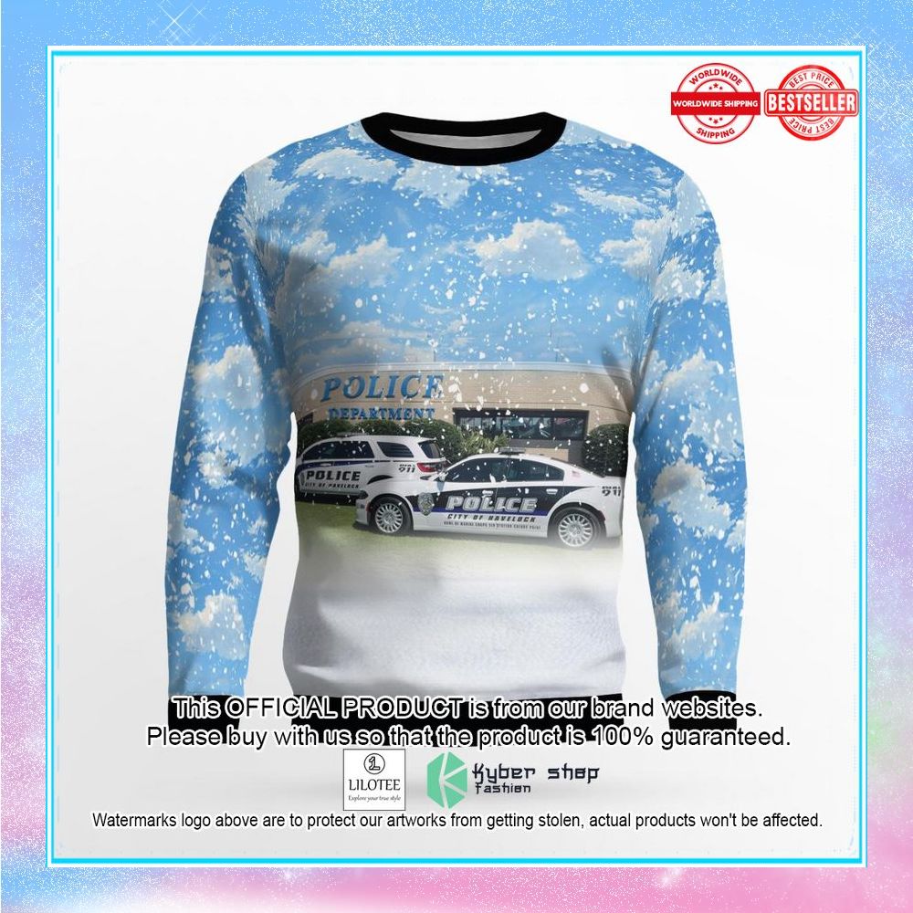 havelock north carolina havelock police department sweater 2 871