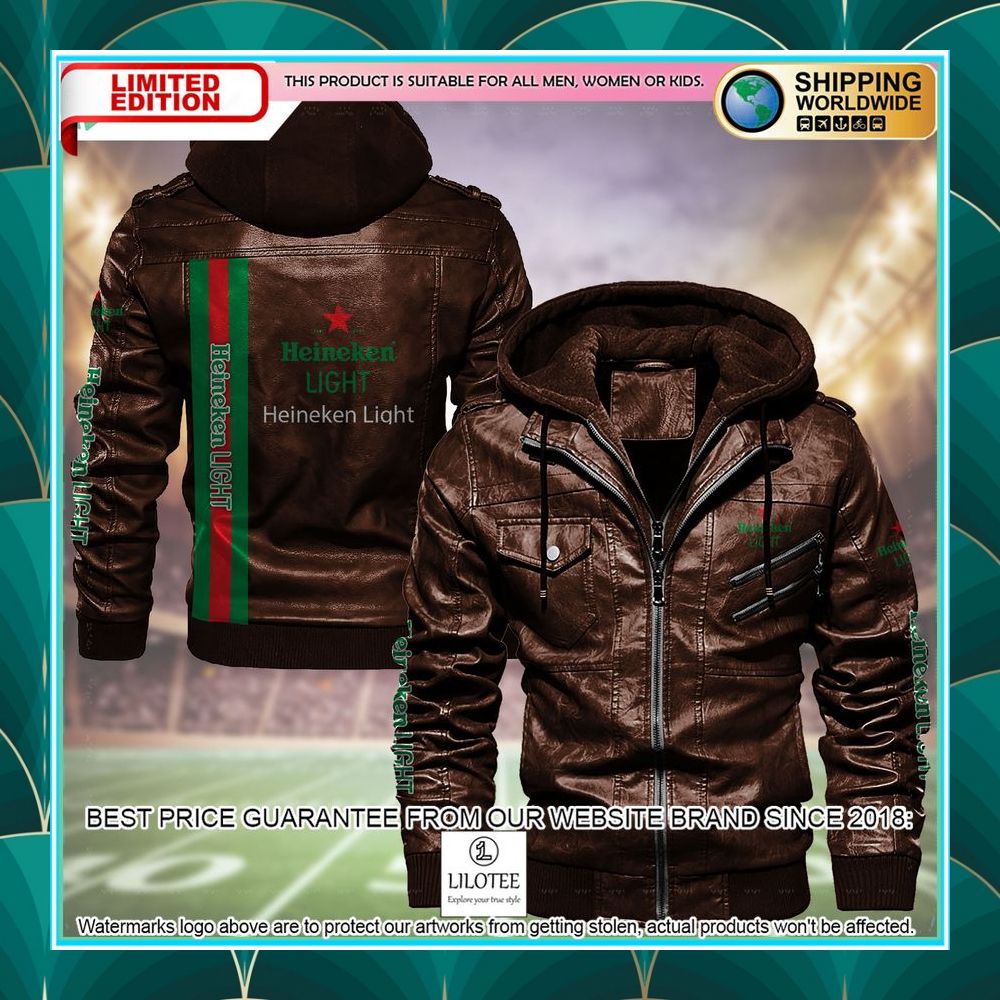 heineken light leather jacket 1 167