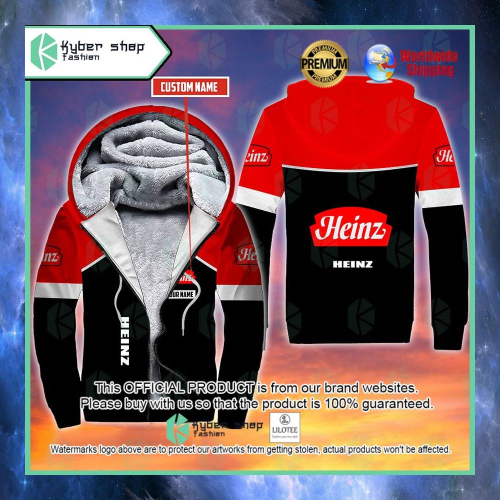heinz custom name 3d fleece hoodie 1 831