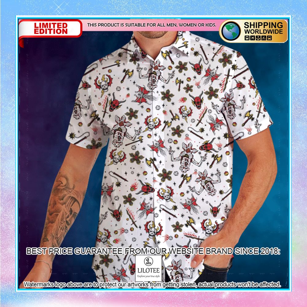 hellfire club stranger things hawaiian button up shirt 1 77