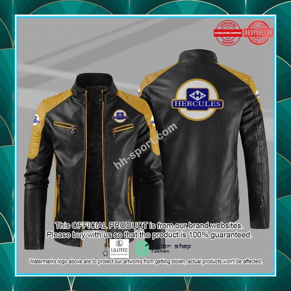hercules motorcycle motor leather jacket 4 349