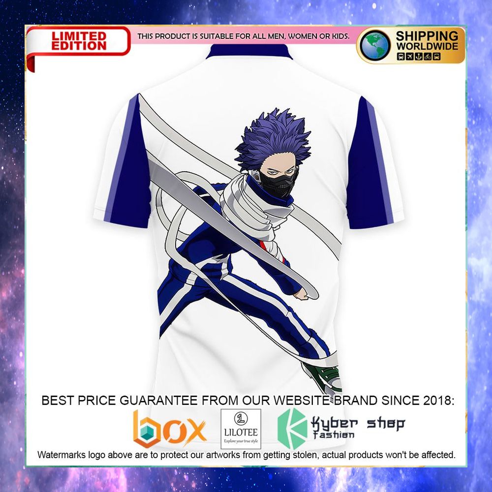 Hitoshi Shinso My Hero Academia Anime Polo Shirt - LIMITED EDITION 3 hitoshi shinso my hero academia anime polo shirt 3 721
