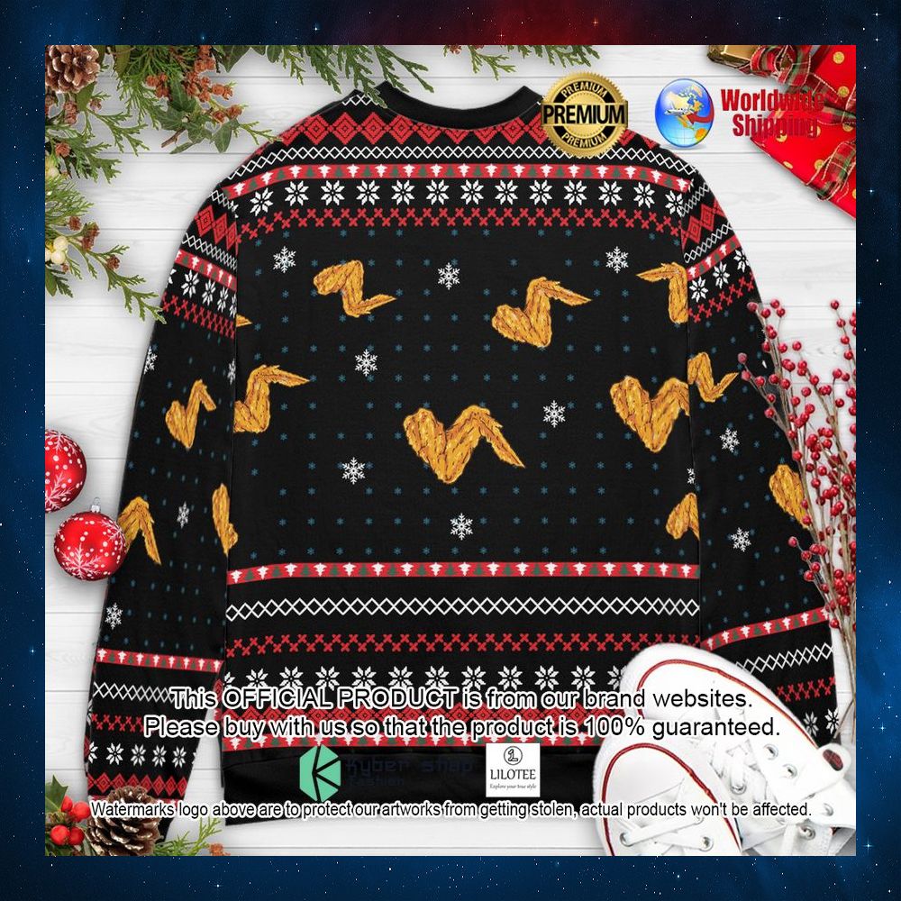 ho ho holy schnikes funny tommy boy christmas sweater 2 350