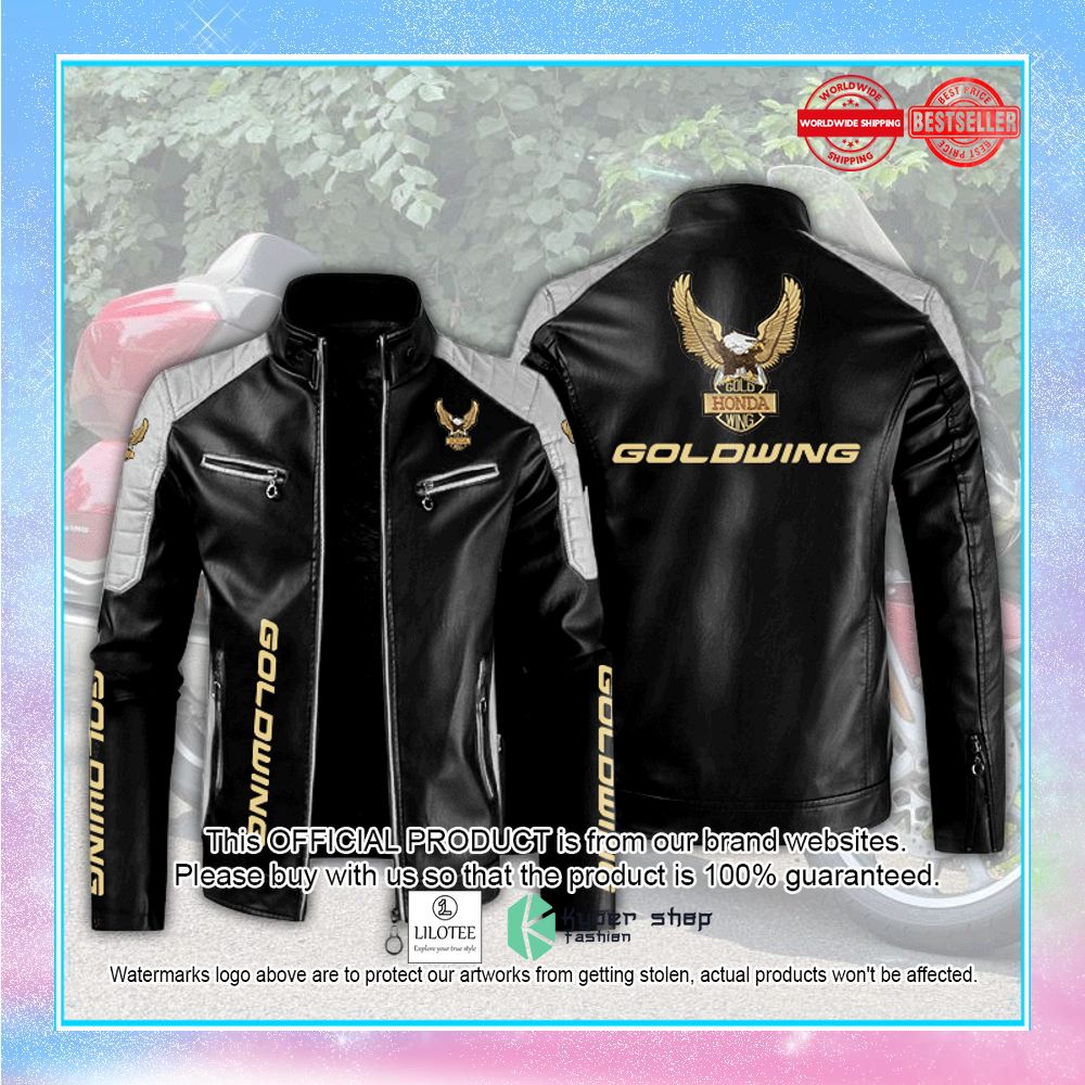 honda goldwing motor block leather jacket 1 718