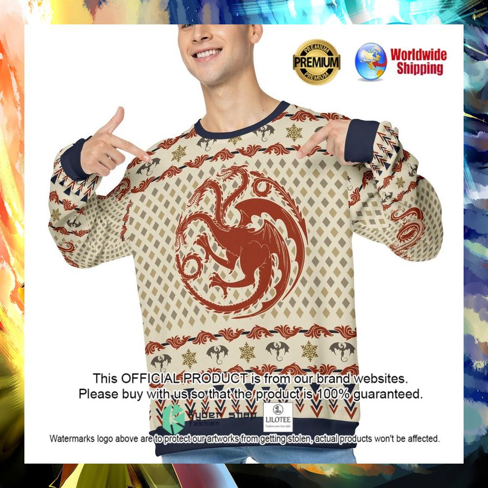 house of dragon xmas christmas sweater 1 104
