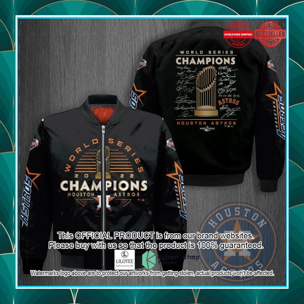 houston astros mlb world series champions bomber jacket 1 180