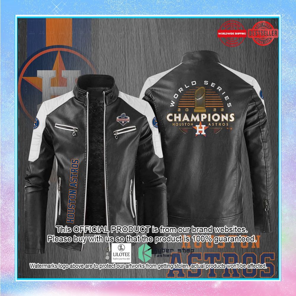 houston astros world series champions motor block leather jacket 1 872