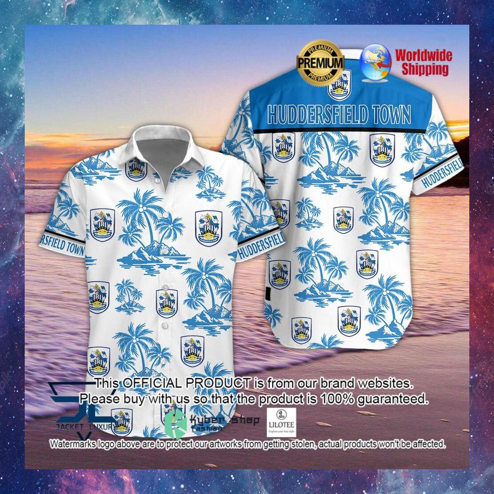 huddersfield town a f c hawaiian shirt short 1 960