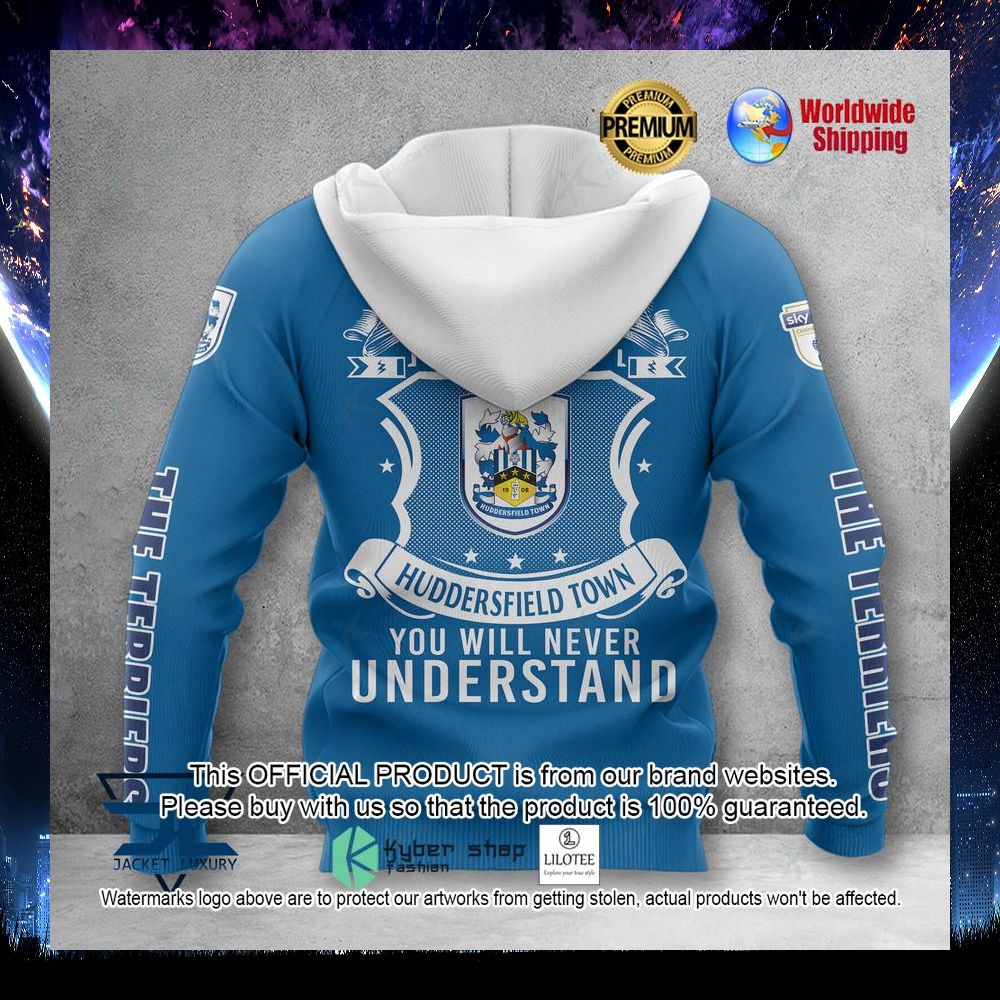 huddersfield town a f c the terriers 3d hoodie shirt 2 651