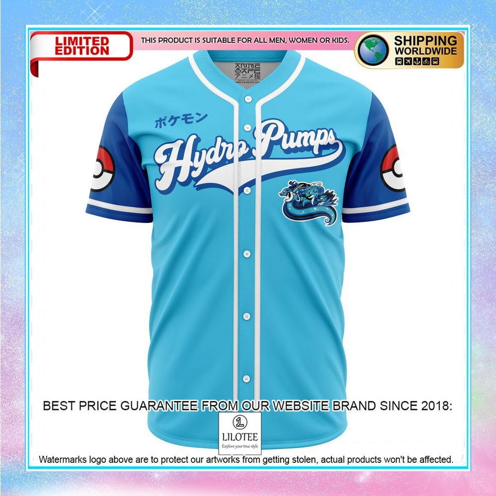 hydro pumps pokemon baseball jersey 1 395
