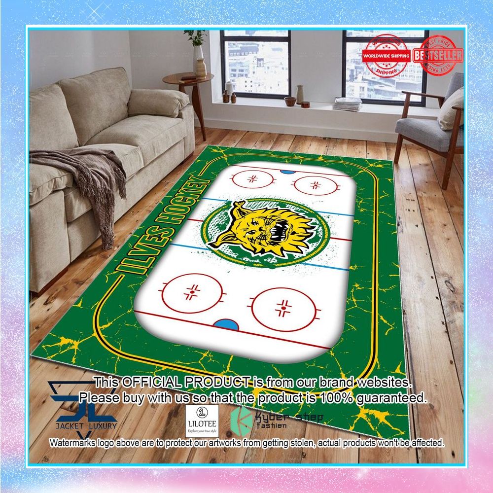 ilves hockey carpet rug 1 64