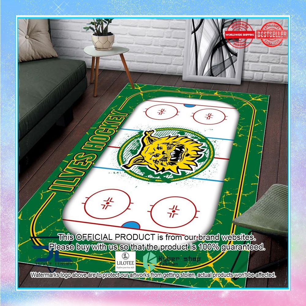 ilves hockey carpet rug 2 822