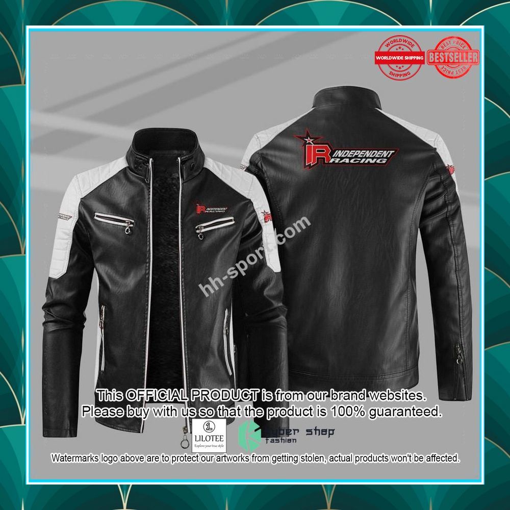 independent racing motor leather jacket 1 129