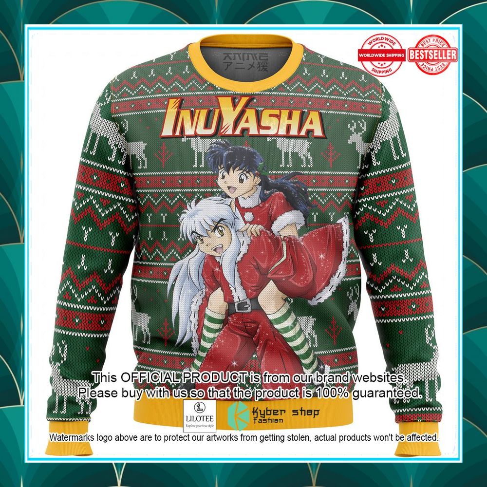 inuyasha alt ugly christmas sweater 1 346