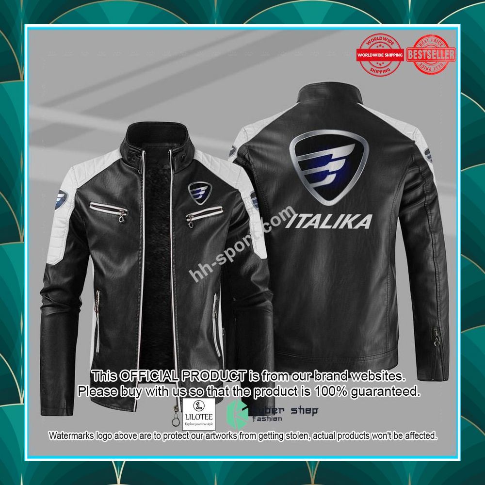 italika motorcycles motor leather jacket 1 530