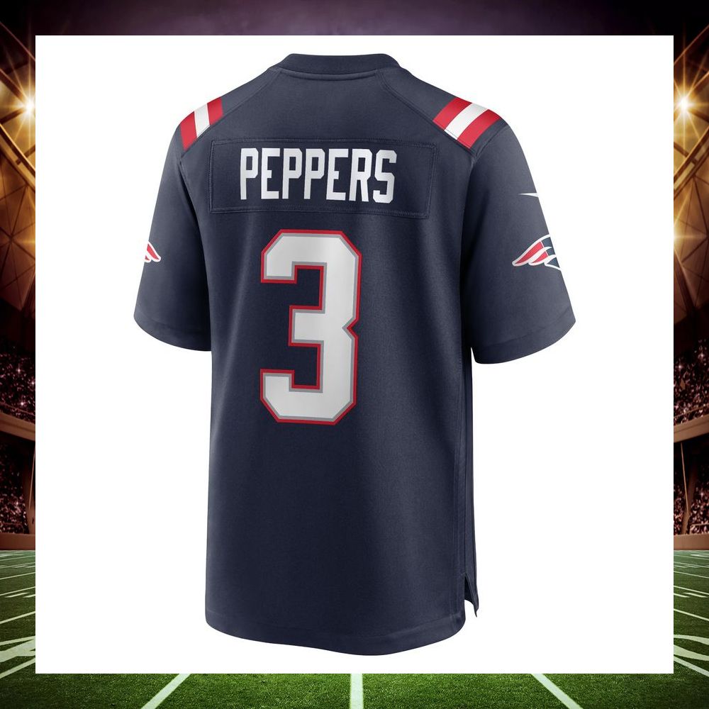 jabrill peppers new england patriots navy football jersey 3 215