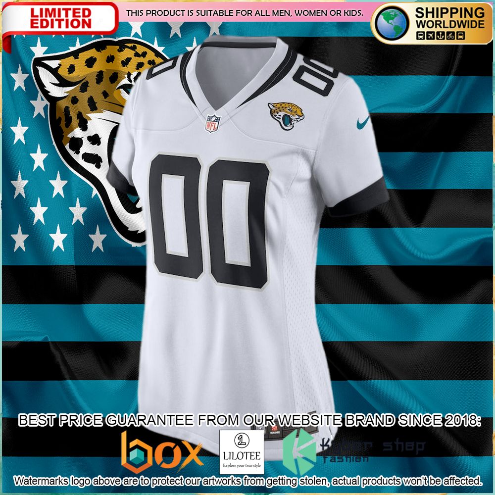 jacksonville jaguars nike womens custom white football jersey 2 860