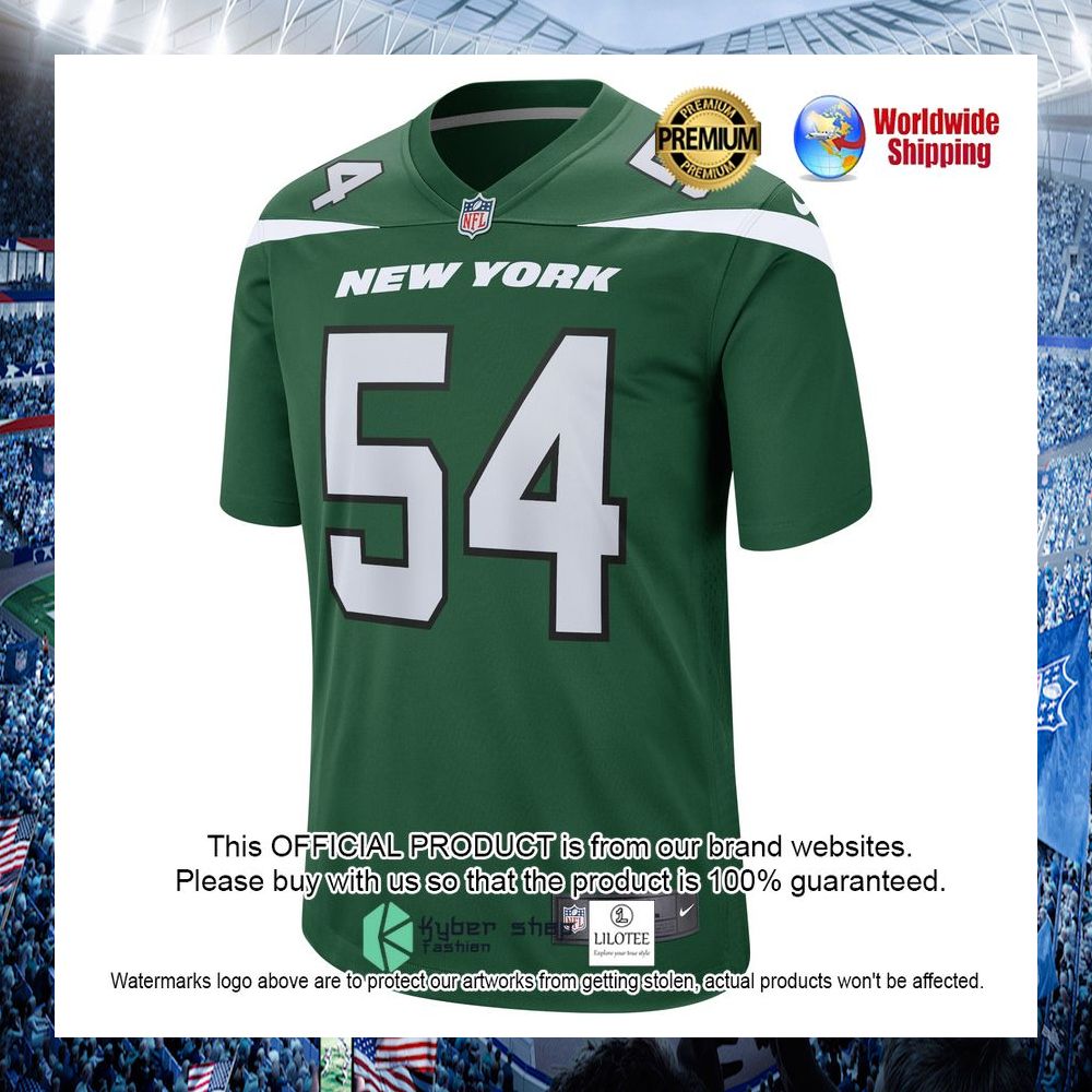 jacob martin new york jets nike gotham green football jersey 2 56