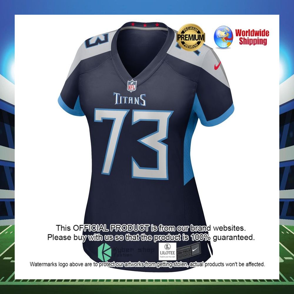 jamarco jones tennessee titans nike womens player game navy football jersey 2 849