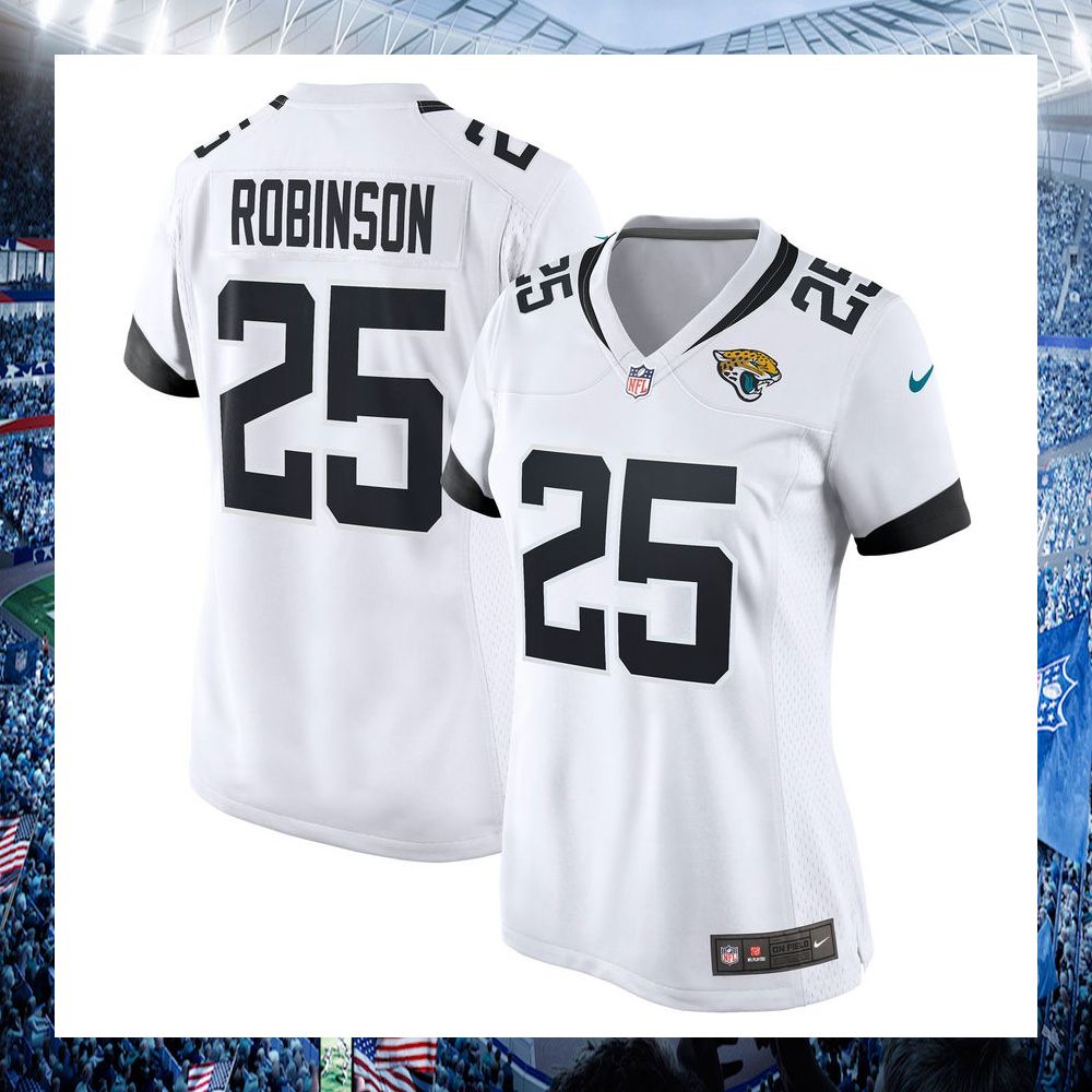james robinson jacksonville jaguars nike womens white football jersey 1 260