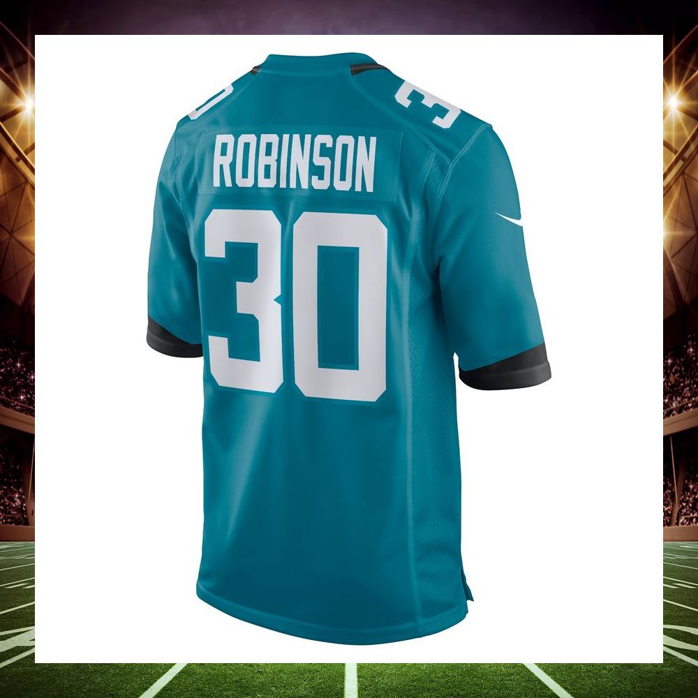 James Robinson Jacksonville Jaguars Teal Football Jersey - LIMITED EDITION 3 james robinson jacksonville jaguars teal football jersey 3 646