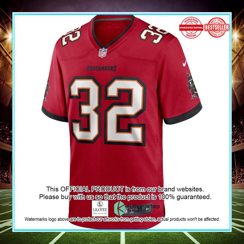 james wilder tampa bay buccaneers nike game retired player red football jersey 2 309