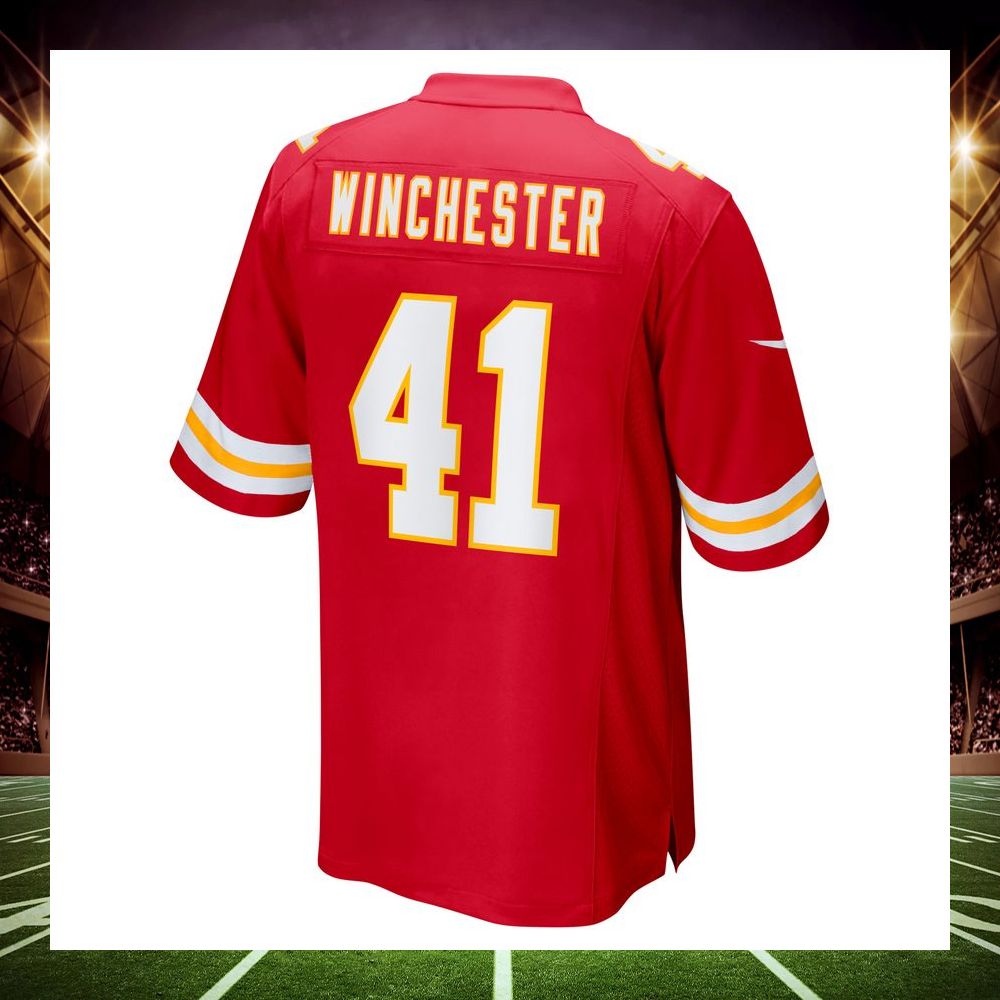 james winchester kansas city chiefs red football jersey 3 756