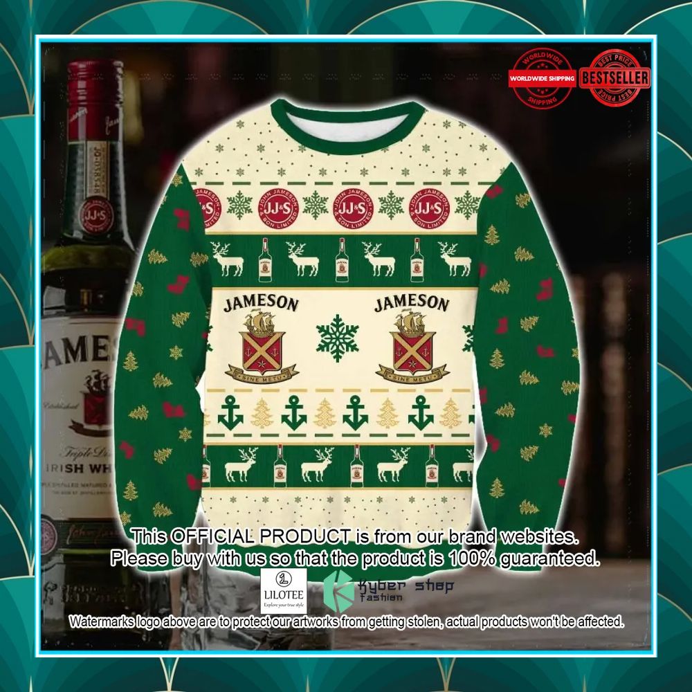 jameson irish whiskey christmas sweater 1 686