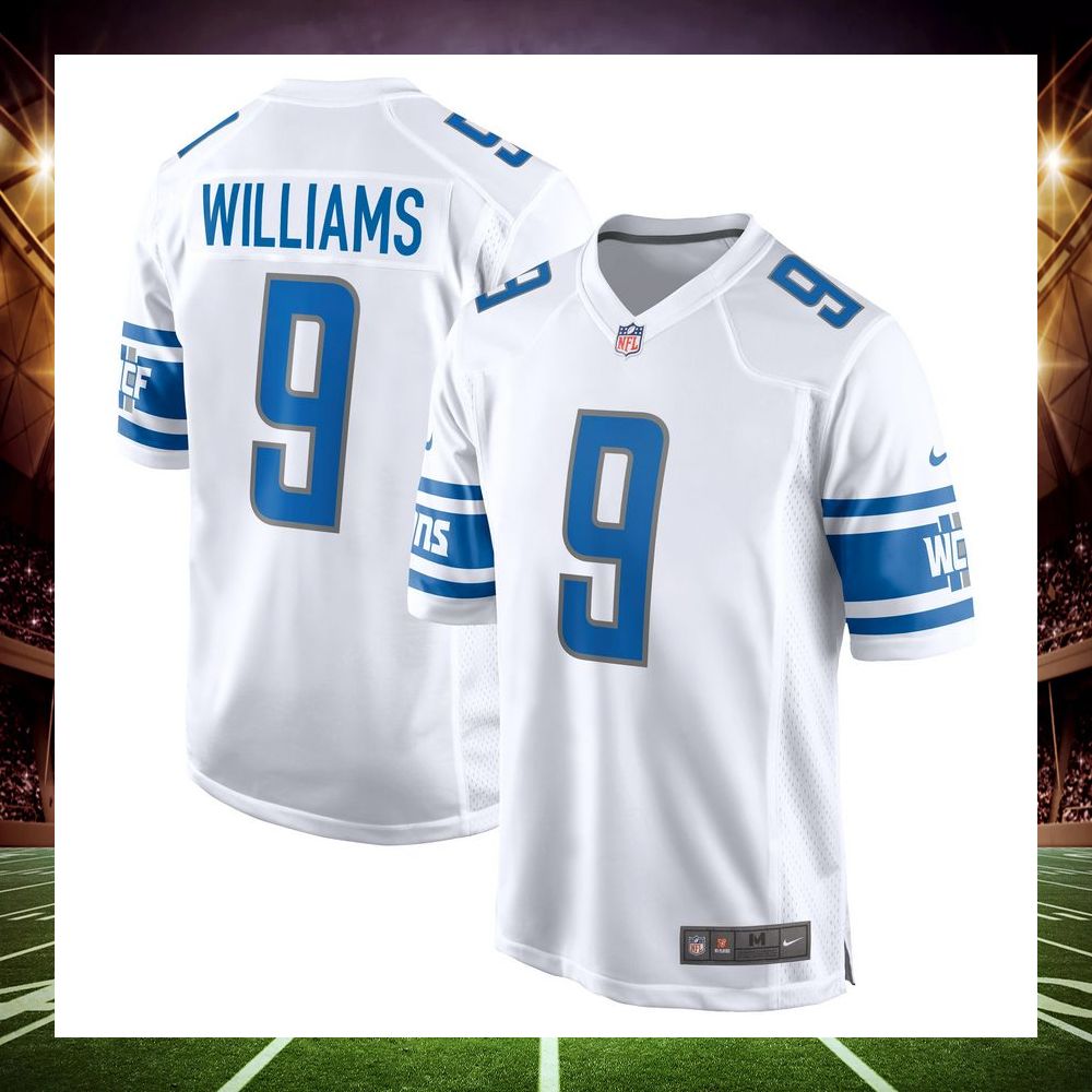 Jameson Williams Detroit Lions Blue Football Jersey - LIMITED EDITION 5 jameson williams detroit lions blue football jersey 5 692
