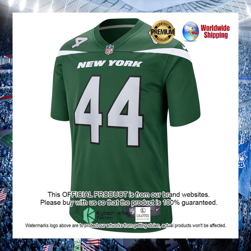 jamien sherwood new york jets nike gotham green football jersey 2 78