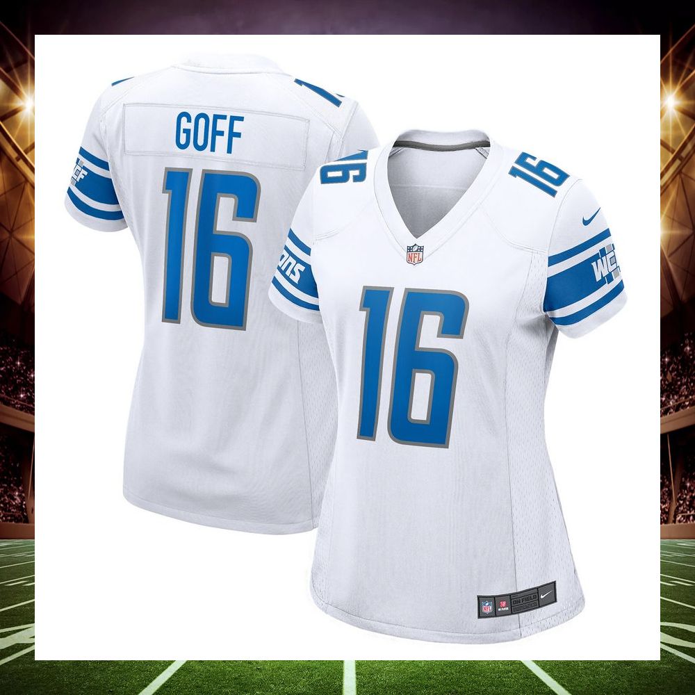 jared goff detroit lions white football jersey 1 509