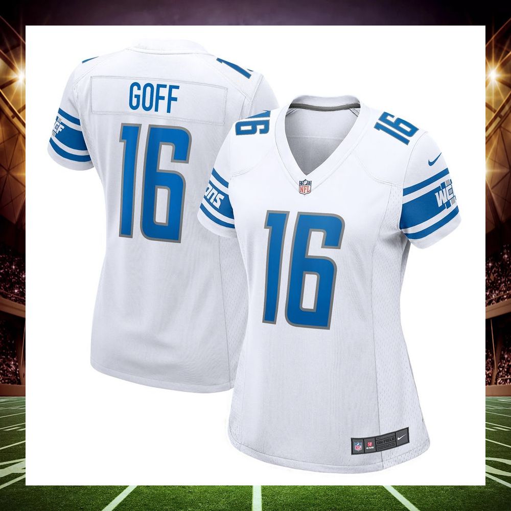 jared goff detroit lions white football jersey 4 736