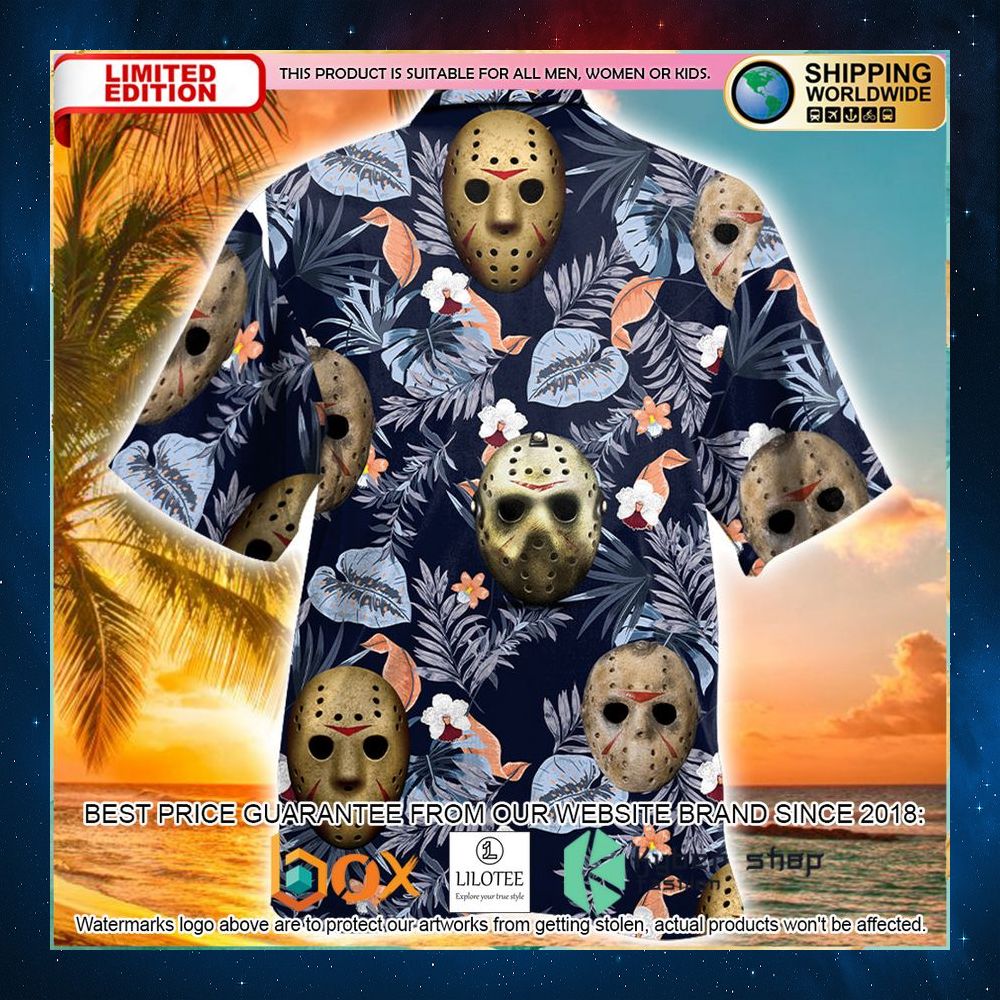 jason voorhees mask hawaiian shirt 2 370