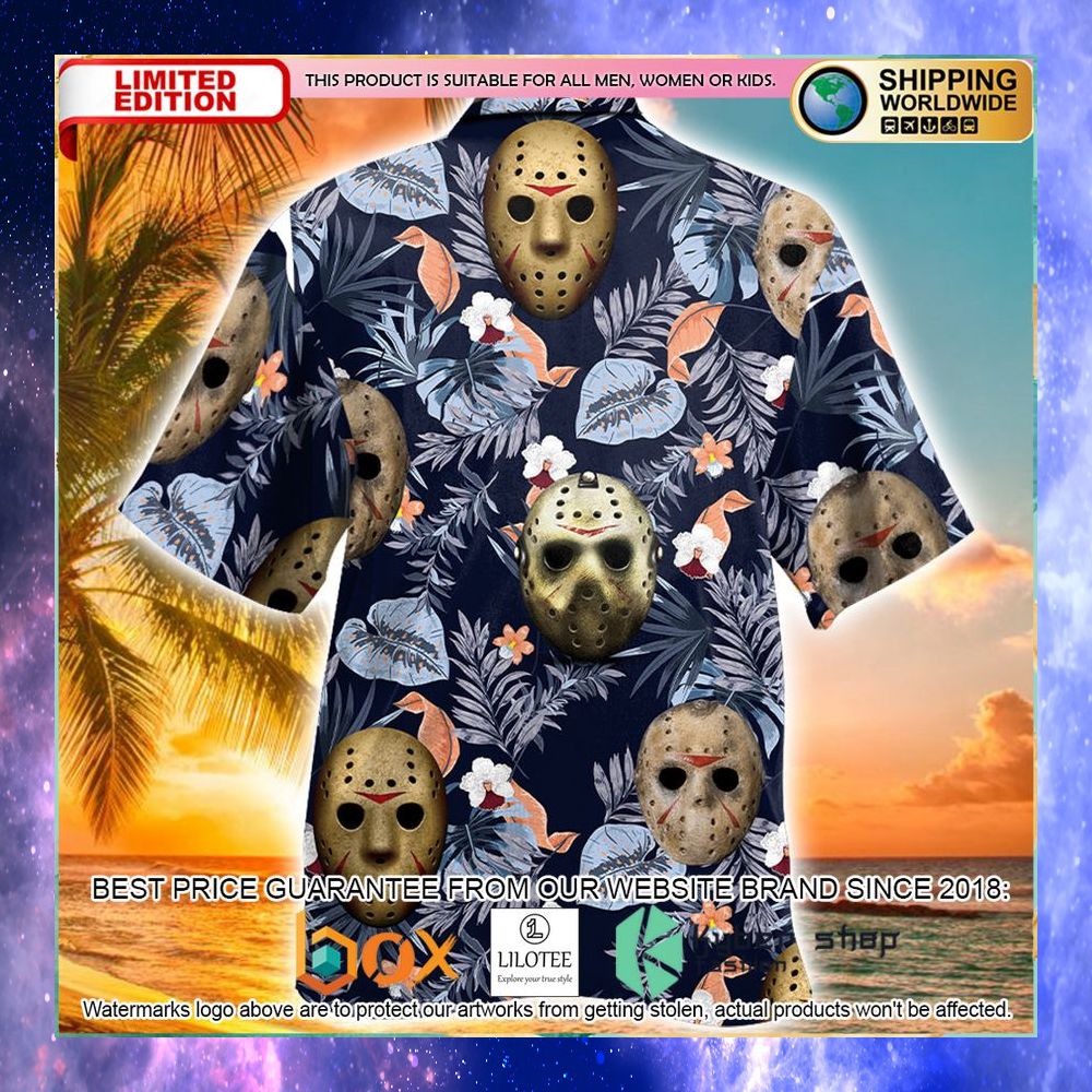 jason voorhees mask hawaiian shirt 2 851