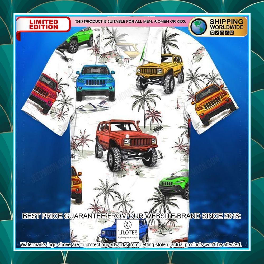 Jeep Cherokee Ocean Hawaiian Shirt, Shorts - LIMITED EDITION 8 jeep cherokee ocean hawaiian shirt shorts 2 227