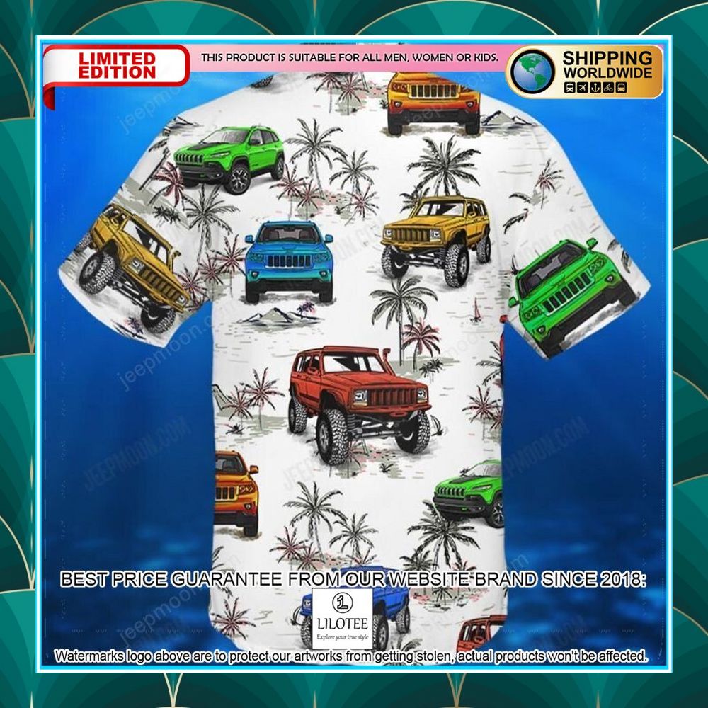 Jeep Cherokee Ocean Hawaiian Shirt, Shorts - LIMITED EDITION 9 jeep cherokee ocean hawaiian shirt shorts 3 471
